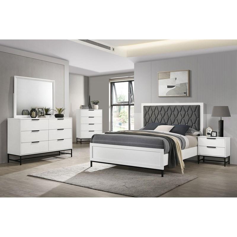 Coaster Furniture Sonora 224861KE-S5 7 pc King Panel Bedroom Set