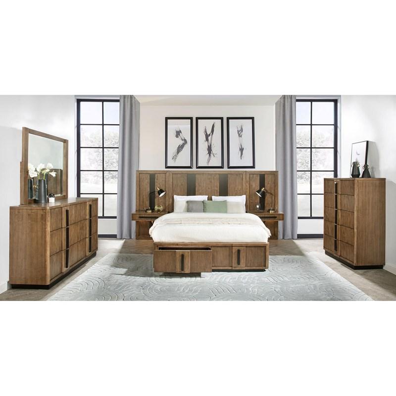 Coaster Furniture Terrace 224900KE-S6P 8 pc King Wall Panel Bedroom Set
