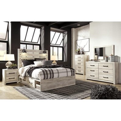 Signature Design by Ashley Cambeck B192B100 8 pc Queen Panel Bedroom Set
