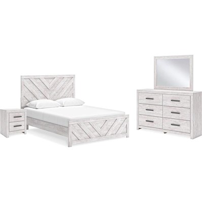 Signature Design by Ashley Cayboni B3788B8 6 pc Queen Panel Bedroom Set