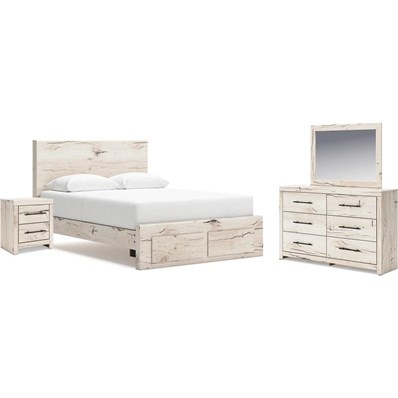 Benchcraft Lawroy B2310B41 6 pc Queen Panel Bedroom Set