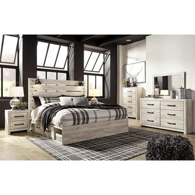 Signature Design by Ashley Cambeck B192B78 8 pc King Storage Panel Bedroom Set
