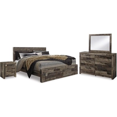 Benchcraft Derekson B200B64 7 pc King Panel Bedroom Set