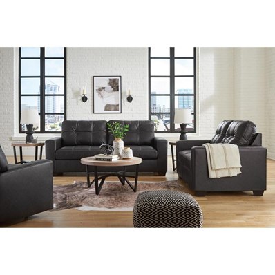 Benchcraft Barlin Mills 17004U2 3 pc Sofa, Loveseat and Recliner Set