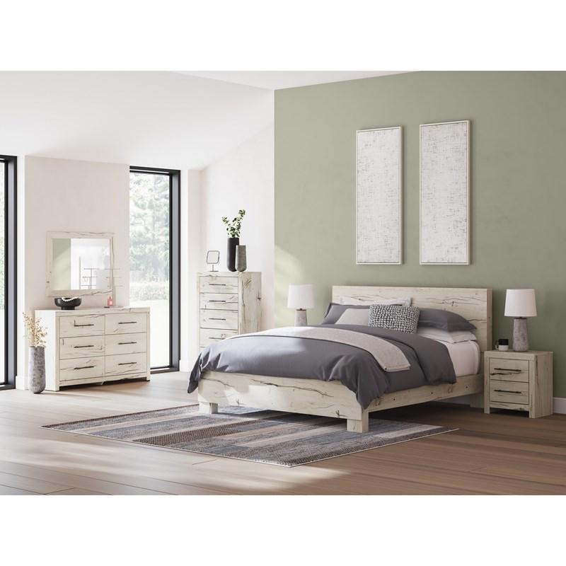 Benchcraft Lawroy B2310B48 7 pc King Panel Bedroom Set (Bedroom)