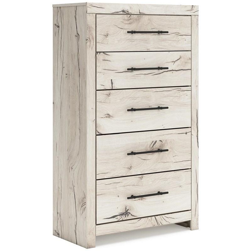 Large Picture of Benchcraft Lawroy B2310B48 7 pc King Panel Bedroom Set