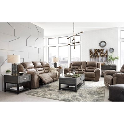Signature Design by Ashley Stoneland 39905U5 3 pc Power Reclining Living Room Set