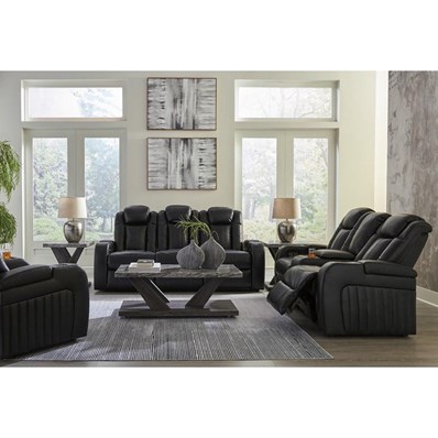 Signature Design by Ashley Caveman 90703U2 3 pc Power Reclining Living Room Set