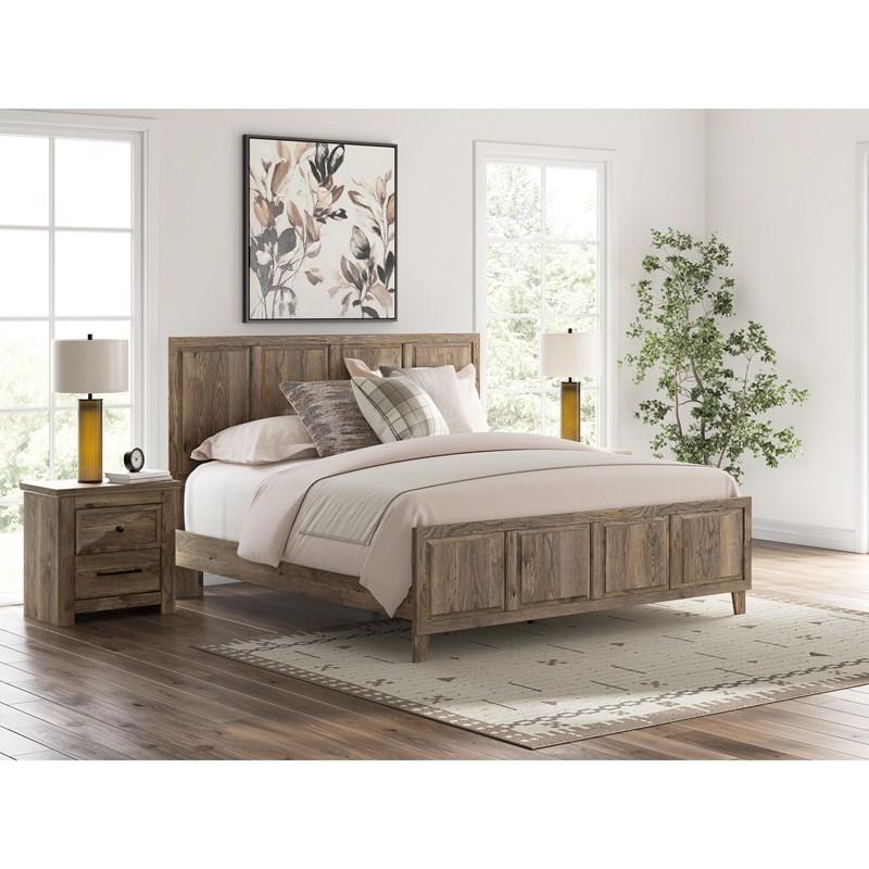 Rusticott PCB2260 8 pc King Panel Bedroom Set image 2