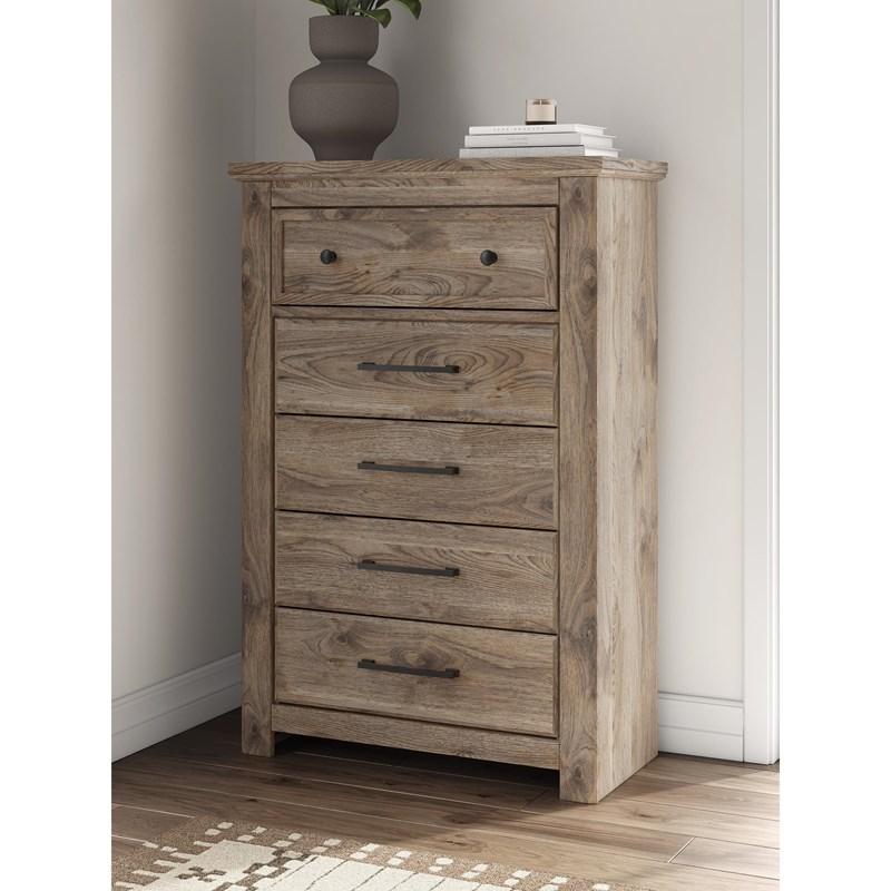 Rusticott PCB2260 8 pc King Panel Bedroom Set image 4