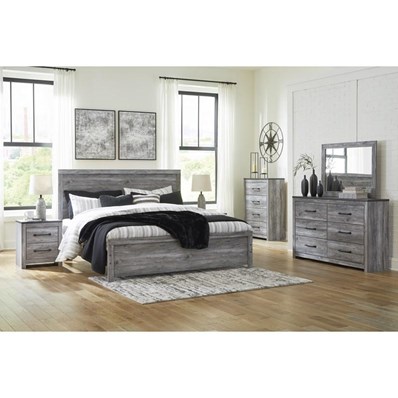 Signature Design by Ashley Bronyan B1290B9 6 pc King Panel Bedroom Set