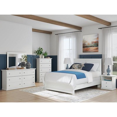 Signature Design by Ashley Bostwick Shoals B139B55 6 pc Queen Panel Bedroom Set