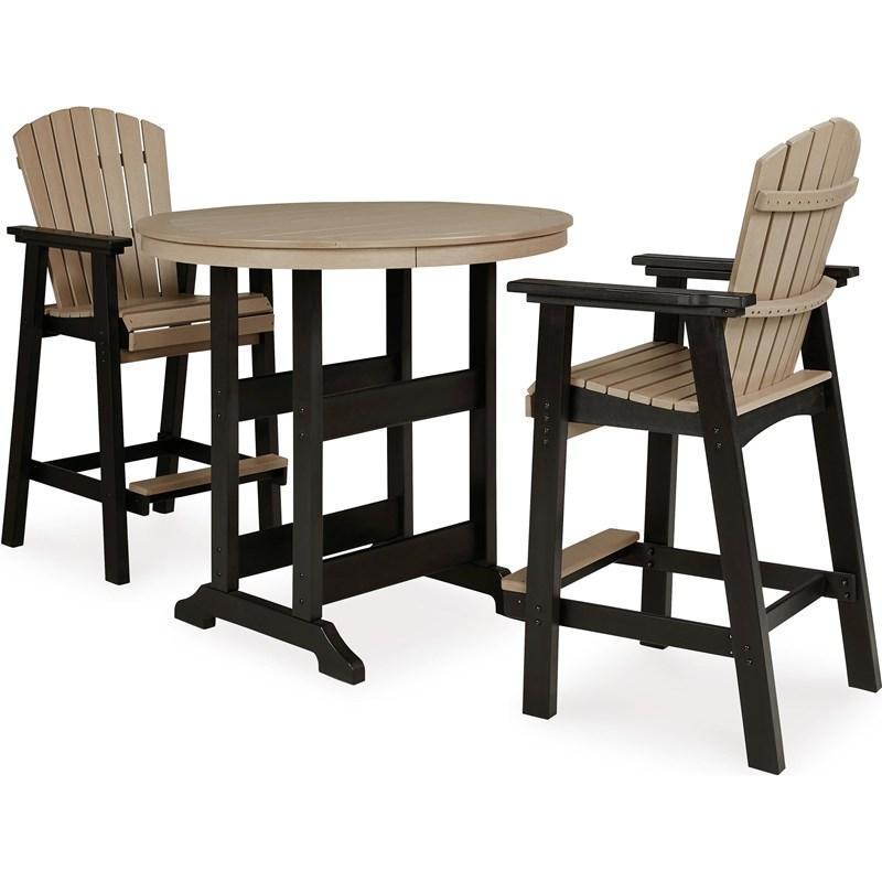 Large Picture of Fairen Trail P211P1 3-piece Outdoor Dining Set