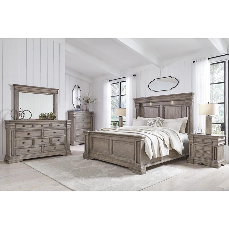 Large Picture of Blairhurst B916B8 7 pc Queen Panel Bedroom Set