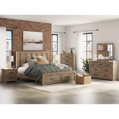 Signature Design by Ashley Oliandon PCB2844 8 pc King Panel Bedroom Set