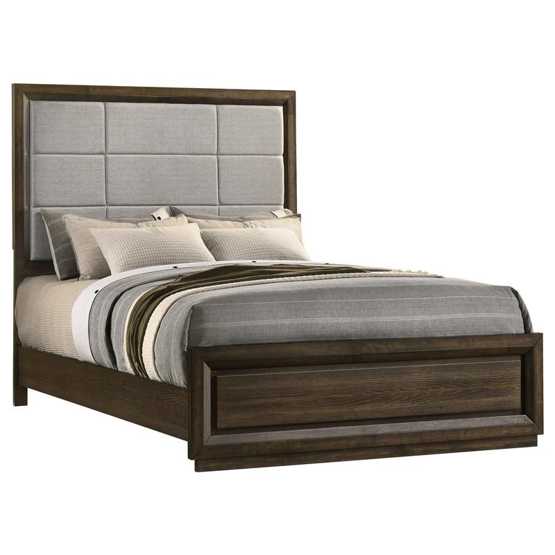 Large Picture of Atlas 215971Q-S4 6 pc Queen Panel Bedroom Set