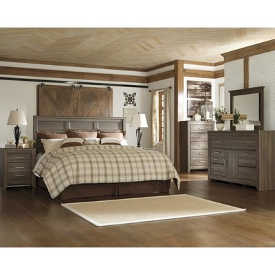 Signature Design by Ashley Juararo B251 5 pc King Panel Bedroom Set