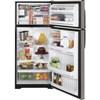 28-inch, 18.1 cu. ft. Top Freezer Refrigerator with Ice and Water (GTJ18HCCSA) image 1