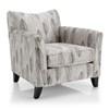 Egore Stationary Fabric Accent Chair (Egore 2242-AC) image 1