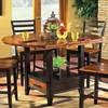 Round Abaco Counter Height Dining Table with Pedestal Base (Abaco AB200PT-TOP) image 1