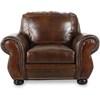 Stationary Leather Chair (8555-10 571) image 1