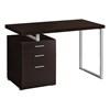 I 7026 Left or Right Facing Computer Desk - Espresso image 1