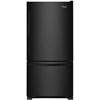 30-inch, 18.7 cu. ft. Bottom Freezer Refrigerator with Ice (WRB329DMBB) image 1