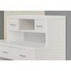 I 7028 Left or Right Facing Corner Computer Desk - White image 3