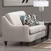Causeuse fixe en tissu (5601) image 1