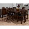 Square Taylor Counter Height Dining Table with Pedestal Base (Taylor 337-54B) image 2