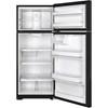 28-inch, 17.5 cu.ft. Freestanding Top Freezer Refrigerator (GTS18GTHBB) image 3