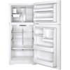 30-inch, 18.2 cu. ft. Top Freezer Refrigerator with Ice and Water (GIE18ETHWW) image 2