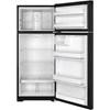 28-inch, 17.5 cu. ft. Top Freezer Refrigerator (GTE18CTHBB) image 2