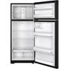 28-inch, 17.5 cu. ft. Top Freezer Refrigerator (GTS18CTHBB) image 2