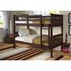 1010-CP Twin over Twin Mission style Bunk Bed image 1