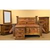 Copper Panel 6-Drawer Dresser (ZLUNA-102) image 2