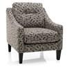 Newark Stationary Fabric Accent Chair (Newark 2467-AC-BACK) image 1