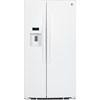 36-inch, 25.3 cu. ft. Side-by-Side Refrigerator with Ice and Water (GSE25HGHWW) image 1