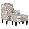 Stationary Fabric Chair (3725F40 Chair - Kidada Flax) image 1