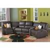 Norwood Reclining Fabric 6 pc Sectional (41031-47/41031-W2/41031-30/41031-09/41031-30/41031-46-PALACE-SABLE) image 2
