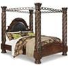 North Shore King Poster Bed (B553-172/B553-150/B553-151/B553-162/B553-199) image 1