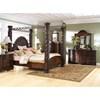 North Shore King Poster Bed (B553-172/B553-150/B553-151/B553-162/B553-199) image 3