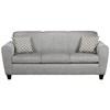 Canapé fixe en tissu (6500 Sofa) image 1