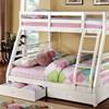 California CM-BK588WH Bunk Bed image 1