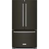 36-inch, 22 cu.ft. Counter-Depth French 3-Door Refrigerator with Interior Water Dispenser (KRFC302EBS) image 1