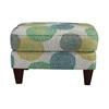 Allegra Fabric Ottoman (245401 D107423) image 1
