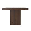 Square Loft Dining Table with Pedestal Base (TSQ0424219NARPRN-F) image 2
