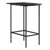 Pub Height Dining Table with Faux Marble Top and Trestle Base (I 2325) image 1