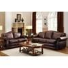 Midwood Stationary Leather Match Sofa (9616BRW-3) image 2