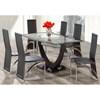 Dining Table with Glass Top and Pedestal Base (T5067) image 2